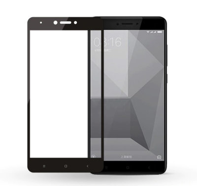 Защитное стекло Full Glue Color для Xiaomi Redmi 4X — eCase