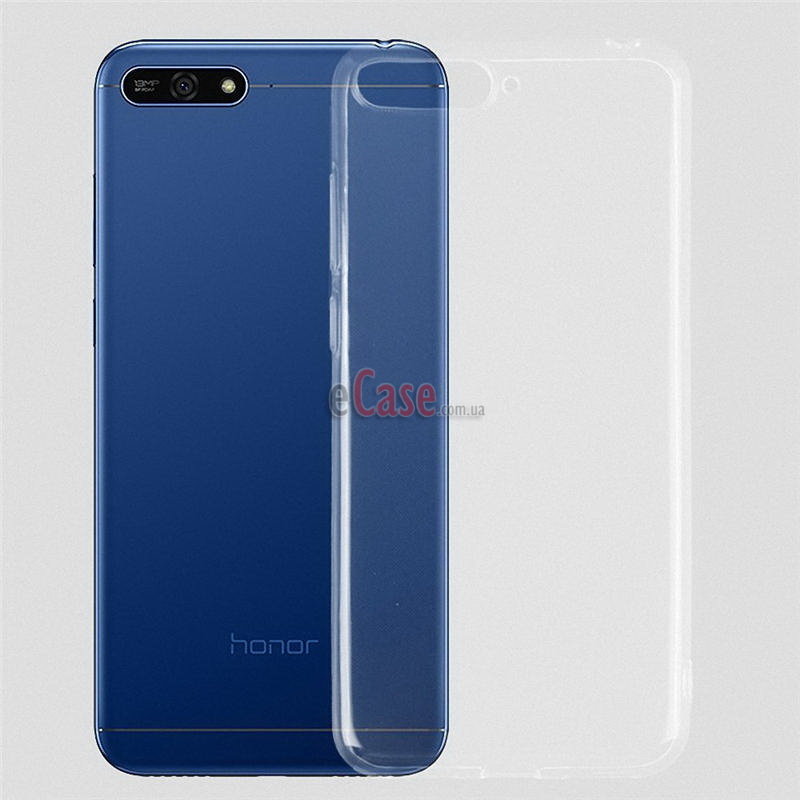 Прозора ТПУ накладка для Huawei Y6 2018 EXELINE Crystal (Strong 0,5 мм) фото 1 — eCase