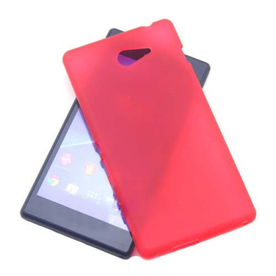 TPU накладка для Sony Xperia M2 Dual (D2302) (матовий, однотонний) — eCase