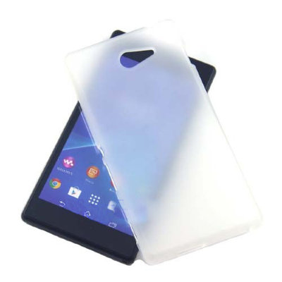 TPU накладка для Sony Xperia M2 Dual (D2302) (матовий, однотонний) — eCase