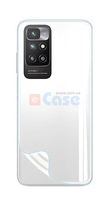 Гидрогелевая пленка на камеру и заднюю панель HD Clear для Xiaomi Redmi 10 фото 1 — eCase
