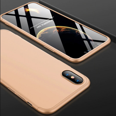 Пластиковая накладка Soft-Touch 360 градусов для iPhone XS Max — eCase