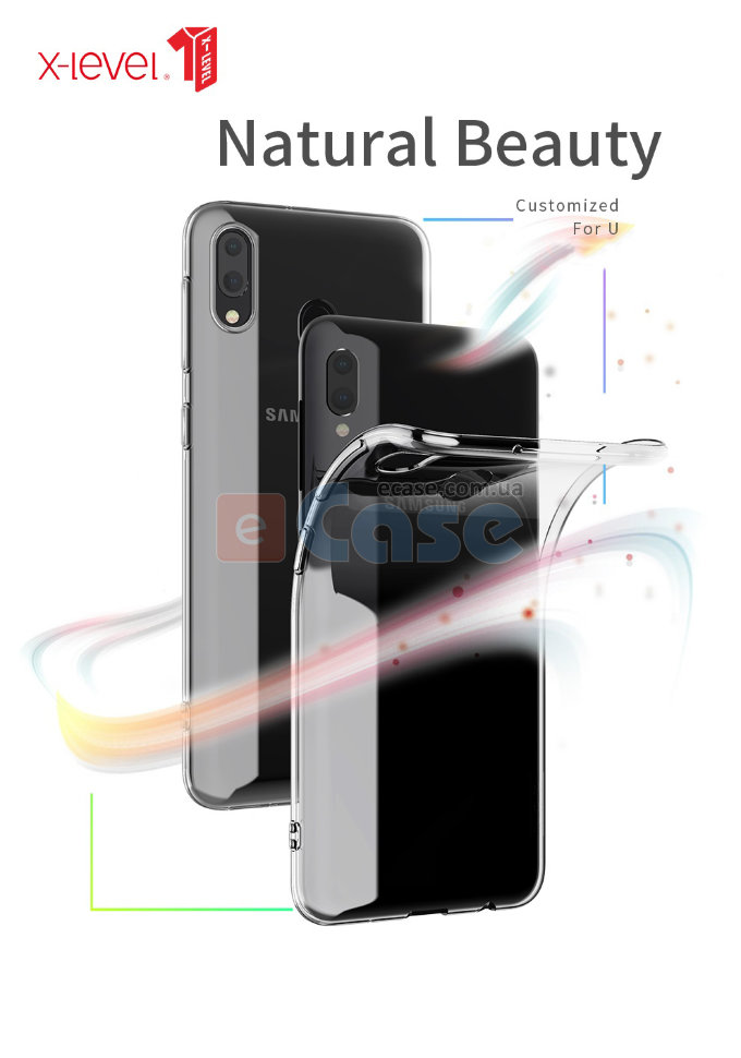 ТПУ накладка (прозрачная) X-level Antislip для Samsung Galaxy M01s (M017F) фото 1 — eCase
