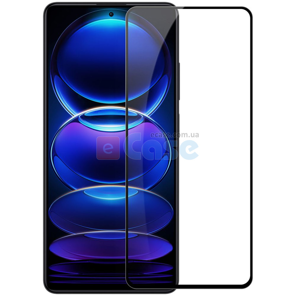 Захисне скло 5D (на весь екран) з кольоровою рамкою для Xiaomi Redmi Note 12S фото 1 — eCase