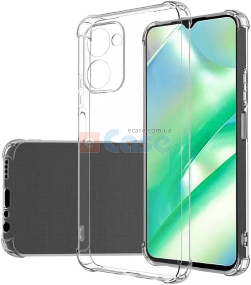 ТПУ накладка Protect (прозрачная) для Realme C33 фото 1 — eCase