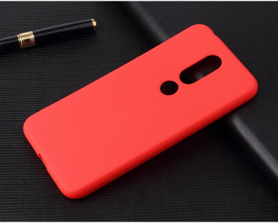 TPU накладка Matte для Nokia 8.1 (однотонна) — eCase