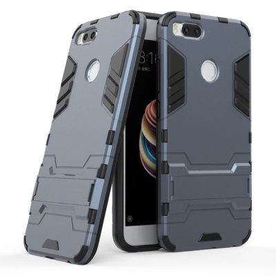 Ударопрочная накладка с ТПУ бампером для Xiaomi Mi A1 (c подставкой) — eCase