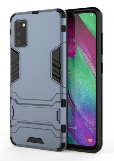 Захисний чохол з ТПУ бампером для Samsung Galaxy A41 (з підставкою) — eCase