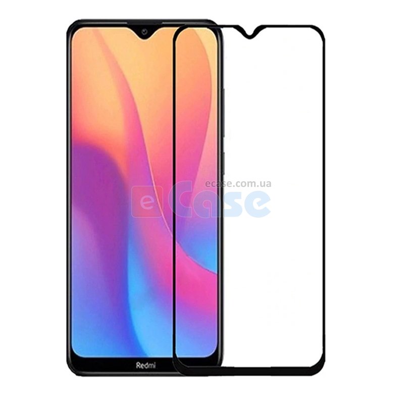 Захисне скло для Xiaomi Redmi 8A Dual (Tempered Glass Frame 2,5 D) з рамкою фото 1 — eCase