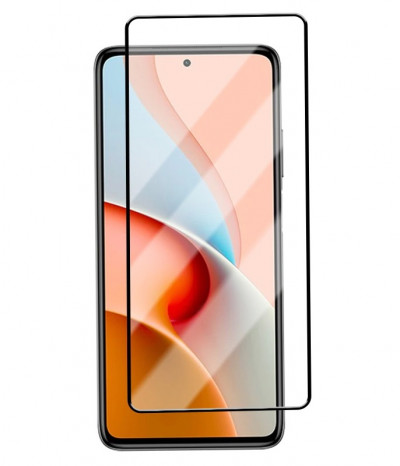 Захисне скло для Xiaomi Redmi Note 10 Pro Max (Tempered Glass Frame 2,5D) з рамкою — eCase
