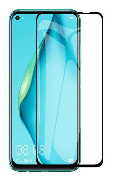 Защитное стекло для Huawei Y7p (Tempered Glass Frame 2,5D) с рамкой — eCase