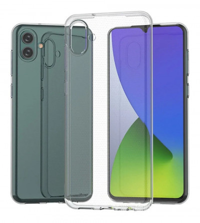 Прозора ТПУ накладка для Samsung Galaxy A04e EXELINE Crystal (Strong 0,5 мм) — eCase