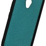 ТПУ накладка для Meizu M5C "Cover Flotar" (с вставкой из натуральной кожи) фото 7 — eCase
