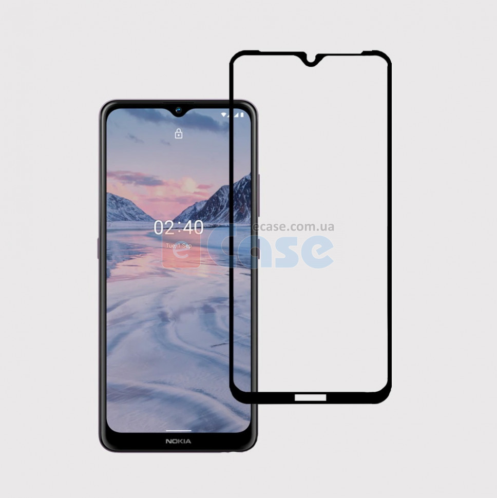 Защитное стекло 3D Full-screen Color Frame для Nokia 2.4 фото 1 — eCase