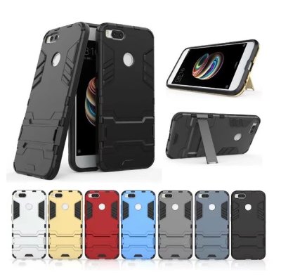 Ударостійка накладка з ТПУ бампером для Xiaomi Mi5X (з підставкою) — eCase