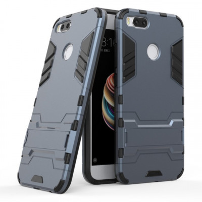 Ударостійка накладка з ТПУ бампером для Xiaomi Mi5X (з підставкою) — eCase