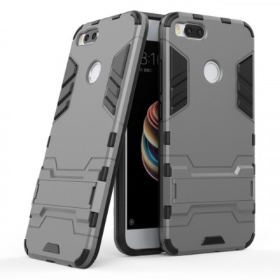 Ударопрочная накладка с ТПУ бампером для Xiaomi Mi5X (c подставкой) — eCase