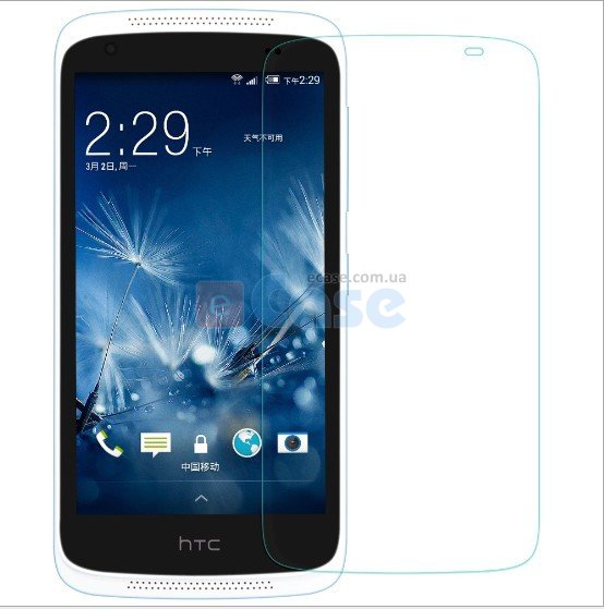 Защитная пленка на экран для HTC Desire 526G (ультрапрозрачная) фото 1 — eCase