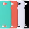Пластиковая накладка ROCK Naked Color-full series для HTC One X (черный) + защитная пленка фото 3 — eCase