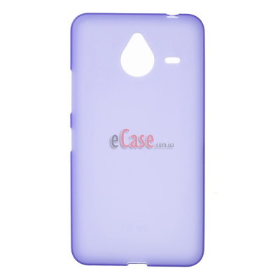 TPU накладка для Microsoft Lumia 640 XL (матовый, однотонный) — eCase