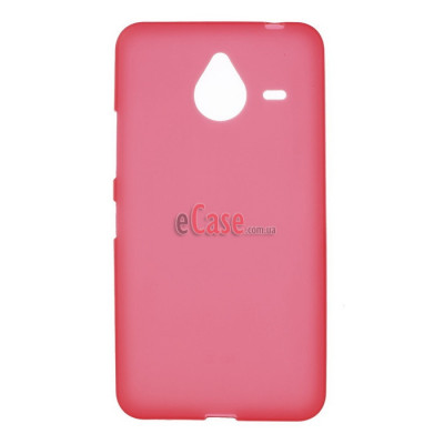 TPU накладка для Microsoft Lumia 640 XL (матовый, однотонный) — eCase