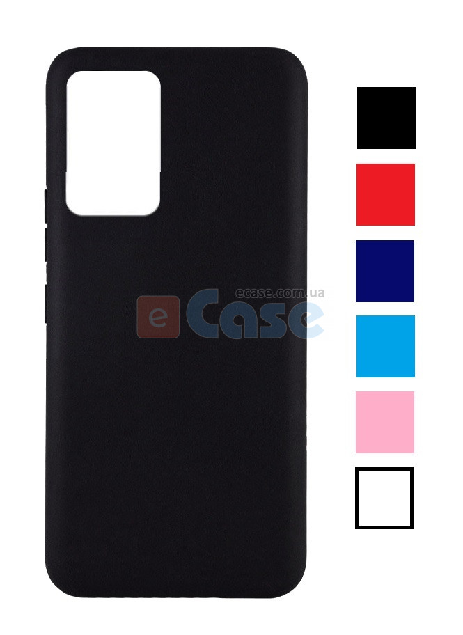 TPU чехол Matte для Xiaomi Redmi Note 11E (однотонный) фото 1 — eCase