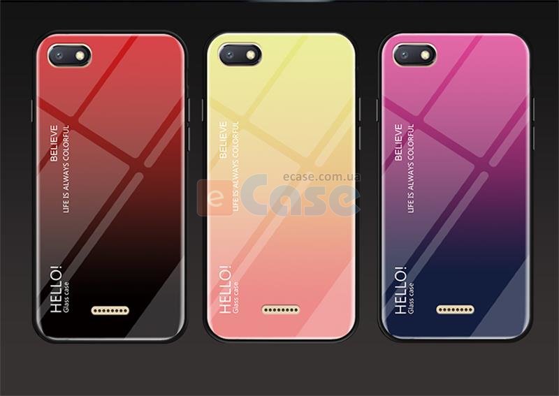 Накладка TPU + Glass Colorful для Xiaomi Redmi 6A фото 1 — eCase