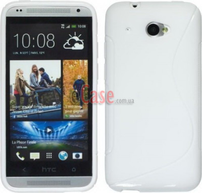 TPU накладка S-Case для HTC Desire 601 &mdash; eCase