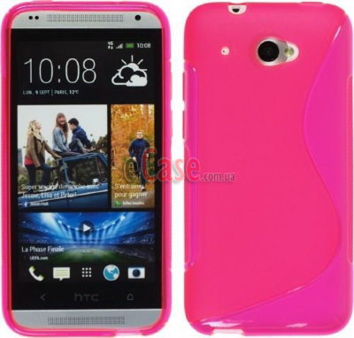 TPU накладка S-Case для HTC Desire 601 &mdash; eCase
