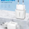 Сетевое зарядное устройство Baseus Mini Dual U 2 USB (2.1A) фото 1 — eCase