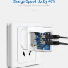 Сетевое зарядное устройство Baseus Mini Dual U 2 USB (2.1A) фото 3 — eCase