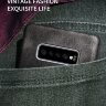 Кожаная накладка X-level Vintage для Samsung Galaxy S10E (G970F) фото 3 — eCase