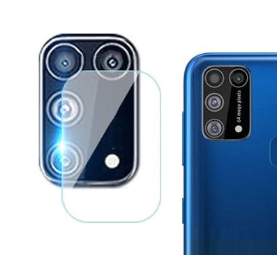 Гибкое защитное стекло для камеры Samsung Galaxy M31 (прозрачное) — eCase