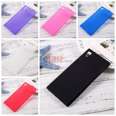 TPU накладка для Sony Xperia XA1 Ultra (матовий, однотонний) — eCase