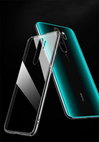 Прозрачная ТПУ накладка для Xiaomi Redmi Note 8 Pro EXELINE Crystal (Strong 0,5мм) — eCase