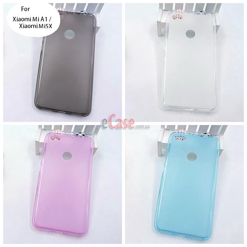 TPU накладка для Xiaomi Redmi Note 5A Prime (матовый, однотонный) фото 1 — eCase