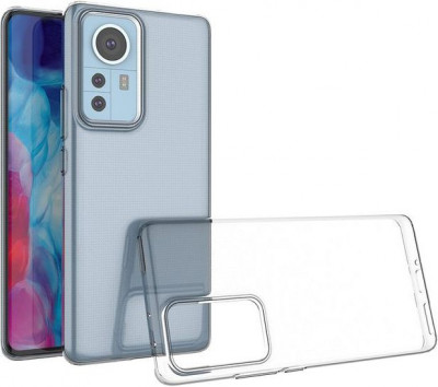 Силіконовий чохол для Xiaomi 12 (Crystal Clear) — eCase