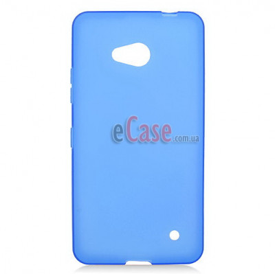 TPU накладка для Microsoft Lumia 640 (матовый, однотонный) — eCase
