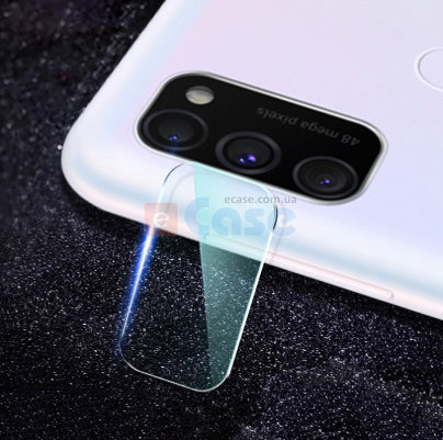 Защитное стекло для камеры Samsung Galaxy M21 фото 1 — eCase