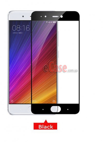 Захисне скло для Xiaomi Mi5S (Tempered Glass Frame 2,5 D) з рамкою &mdash; eCase