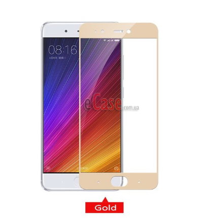 Захисне скло для Xiaomi Mi5S (Tempered Glass Frame 2,5 D) з рамкою &mdash; eCase