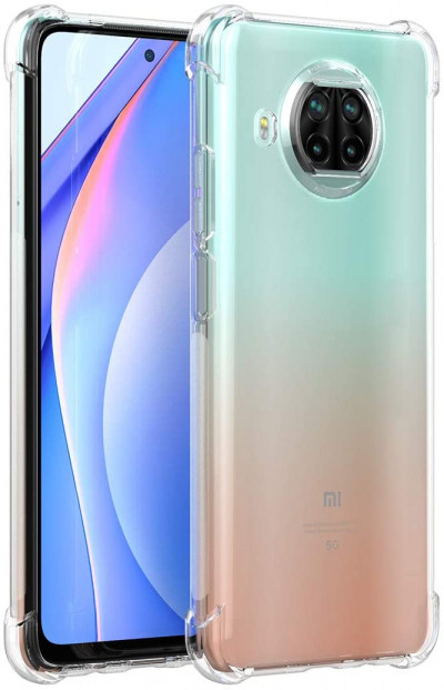 ТПУ накладка Protect (прозрачная) для Xiaomi Mi 10T Lite — eCase