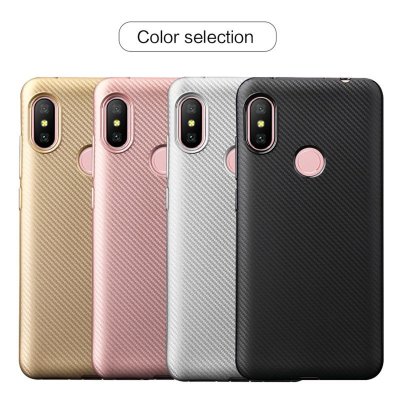 ТПУ накладка Carbon для Xiaomi Redmi Note 6 — eCase