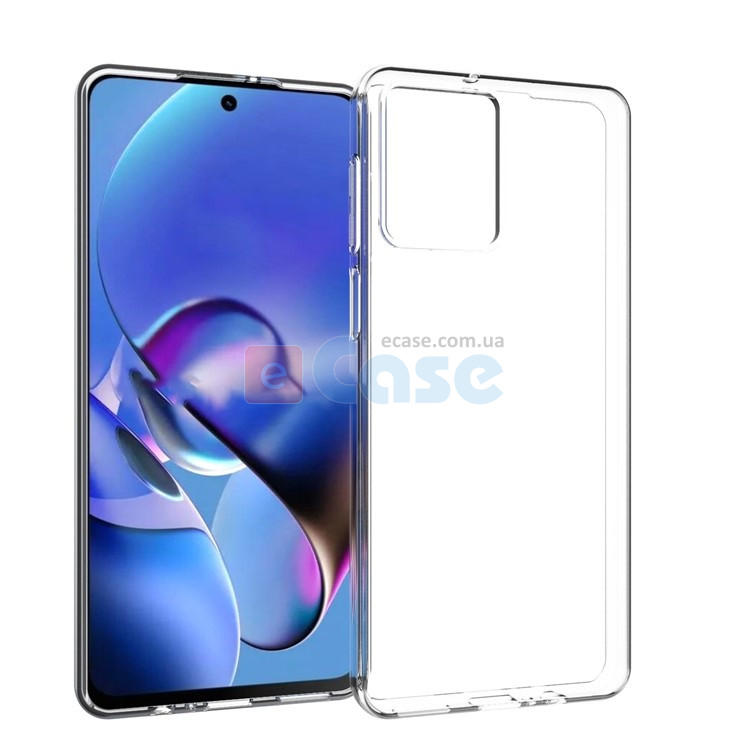 Прозрачная ТПУ накладка для Motorola Edge 50 Fusion EXELINE Crystal (Strong 0,5мм) фото 1 — eCase
