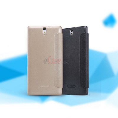 Чехол (книжка) Nillkin Sparkle Series для Sony Xperia C5 Ultra — eCase