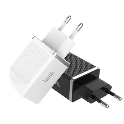 Мережевий зарядний пристрій HOCO C43A 2 USB (2.4 A) — eCase