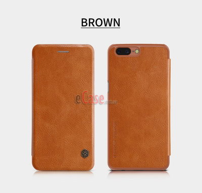 Чохол (книжка) Nillkin Qin для OnePlus 5 — eCase