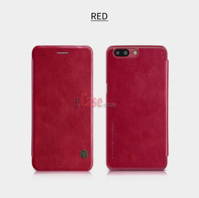 Чехол (книжка) Nillkin Qin для OnePlus 5 — eCase