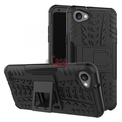 Ударопрочная накладка Shield с подставкой для LG Q6 alpha — eCase