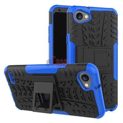 Ударопрочная накладка Shield с подставкой для LG Q6 alpha — eCase